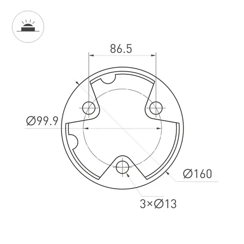 Светильник LGD-LANDMARK-BOLL-H1200-20W Warm3500-MIX (GR, 300 deg, 230V) (Arlight, IP65 Металл, 5 лет) 047692