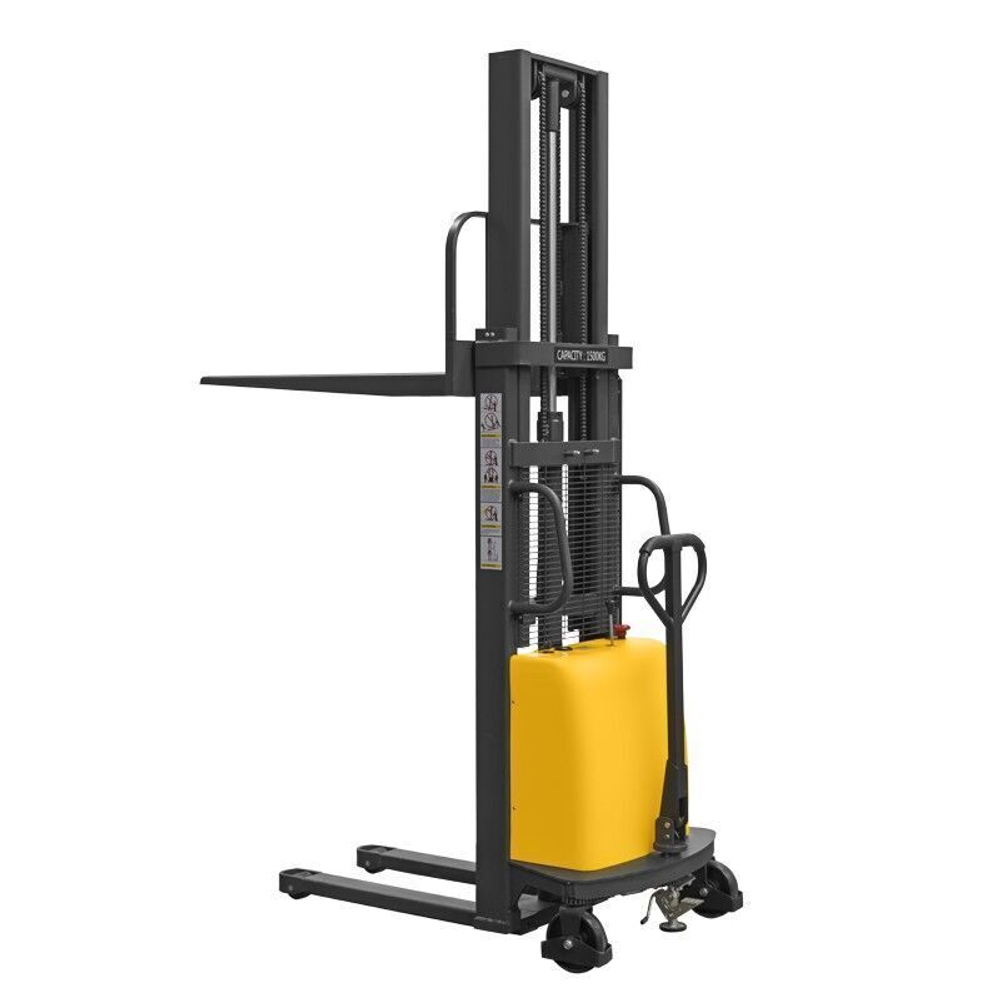 Штабелер с электроподъемом SPN 1025 (1000 кг; 2,5 м; 12 В / 120Ач) SMARTLIFT 63-5016