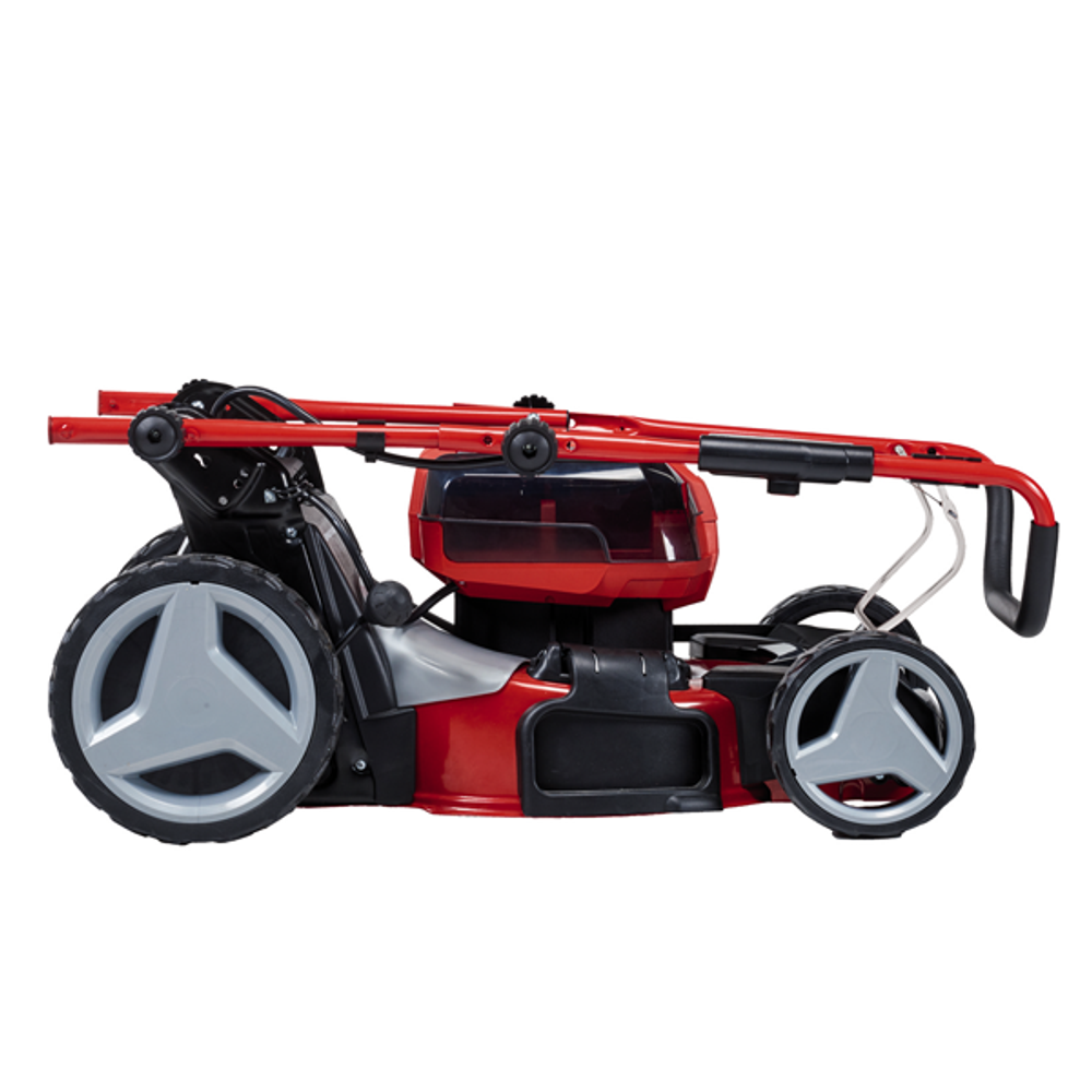 Газонокосилка аккумуляторная 4х18V Einhell GE-CM 47см 75л 30,5кг 4АКБ 4Ач и ЗУ самоходная