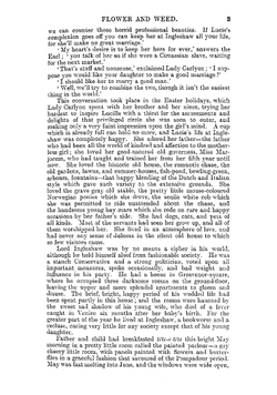 Flower and weed | M. E. Braddon