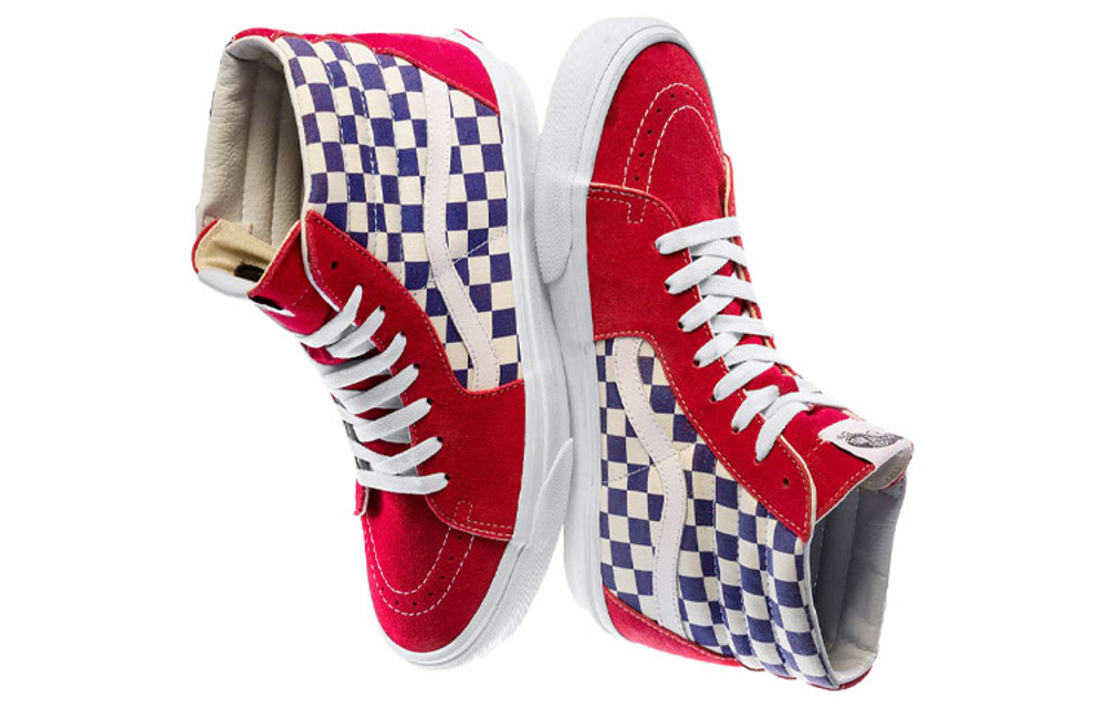 Sk8 Vans-Hi "BMX Checkerboard"