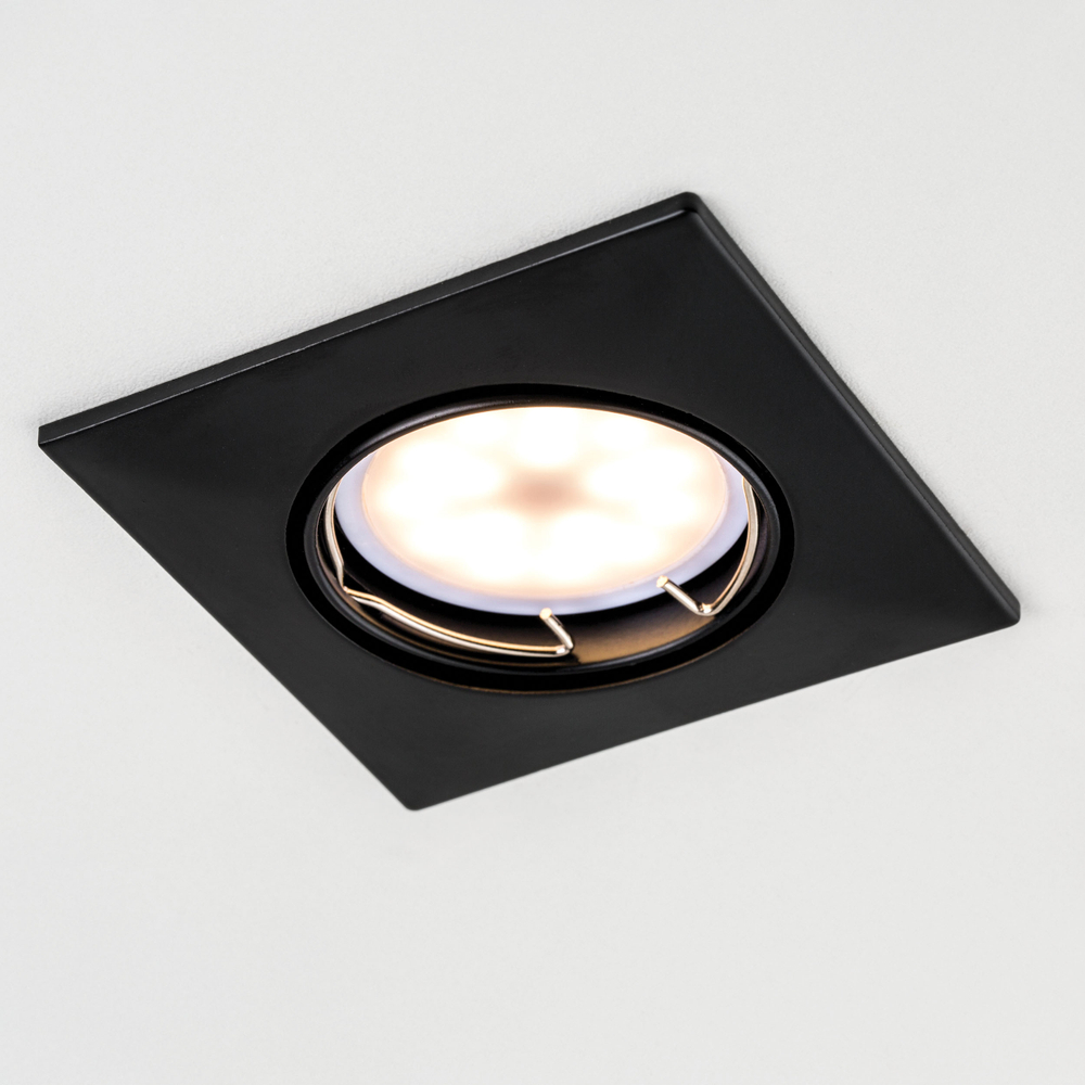 011037 Светильник LEGA QUA ADJ MR16/HP16 ЧЕРНЫЙ