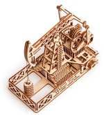 Механический 3D-пазл из дерева Wood Trick Нефтяная Вышка