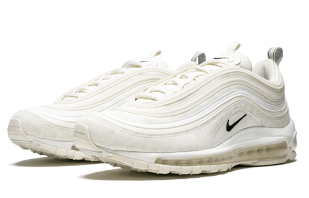 Nike air max 97 reflective logo cream store