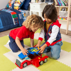 PAW Patrol — готовая к гонке машина спасательной станции + фигурка погони + гонщик 20139453 / артикул   16780 6065469 20139453  / GTIN 778988438497