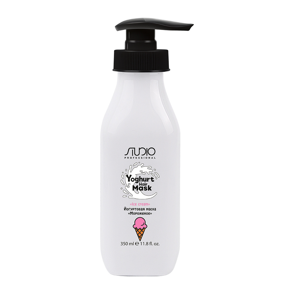 Kapous Studio Professional Yoghurt Маска для волос, йогуртовая, Мороженое, 350 мл