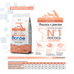 Monge Dog All Breeds Adult Сухой корм для взр. собак всех пород Лосось с рисом 2.5 кг