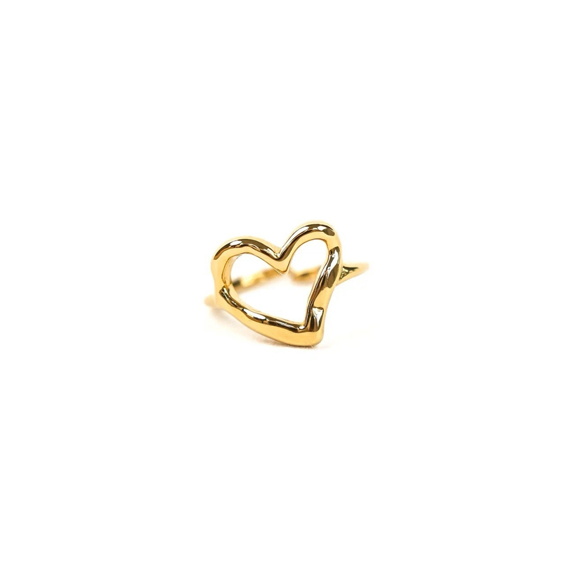 Кольцо HEART gold