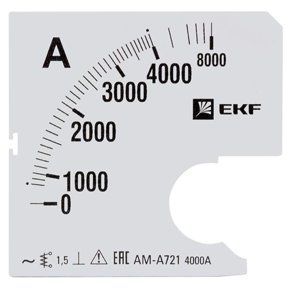 Шкала сменная для A721 4000/5А-1,5 EKF PROxima
