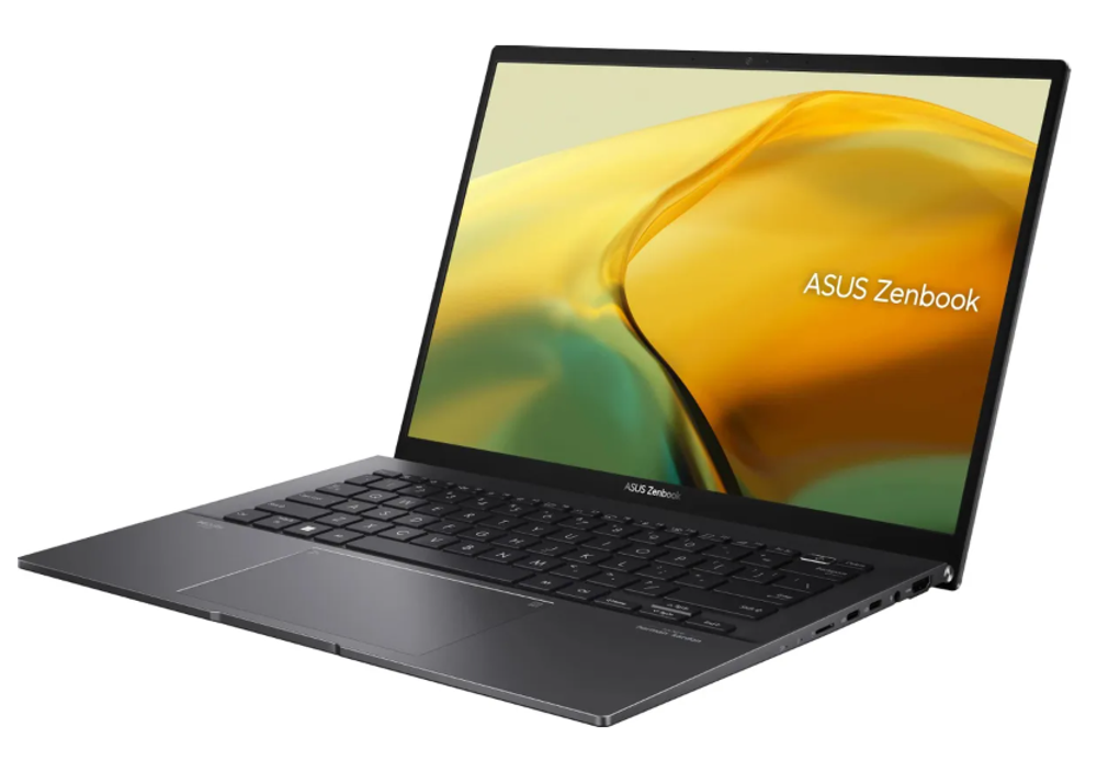 14" Ноутбук ASUS Zenbook UM3402YA.305 OLED (2880x1800, AMD Ryzen 7 7730U, 8ГБ, SSD 512ГБ, AMD Radeon Graphics, Win 11 Pro)