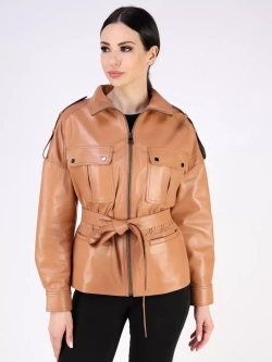 Кожаная куртка осенняя