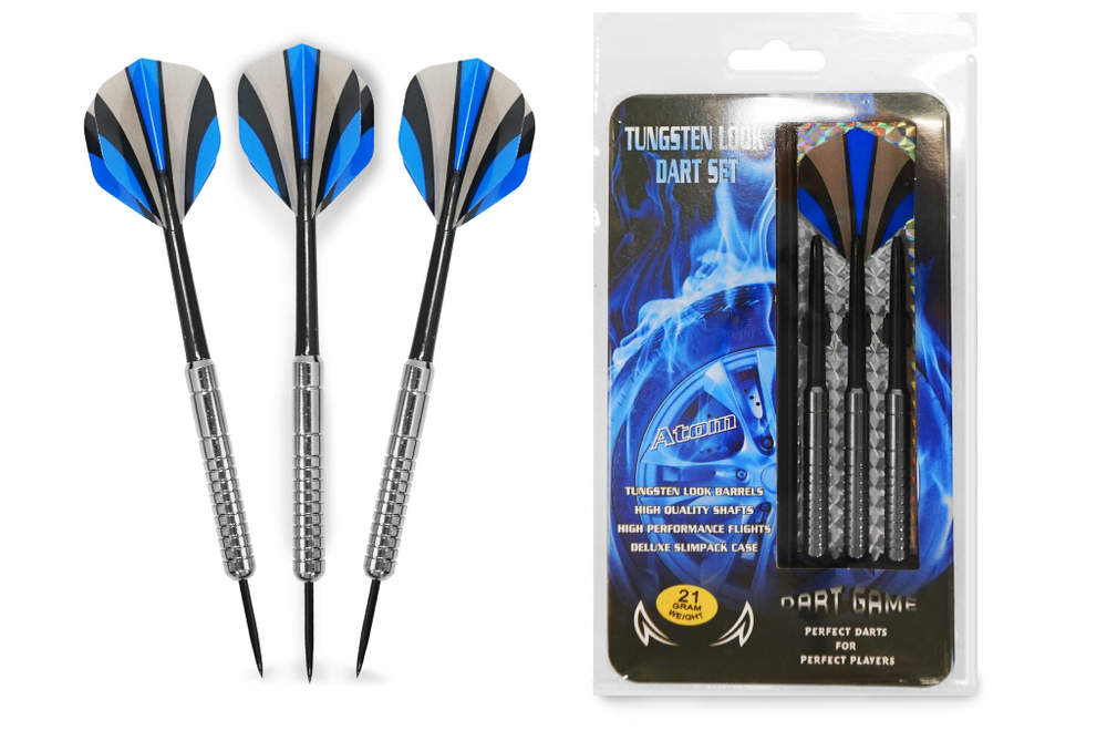Комплект дротиков ATOM покрытие Вольфрам 21 GM