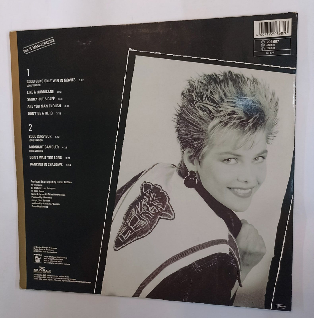 Винтажная виниловая пластинка C.C. Catch Like A Hurricane (Germany 1987)