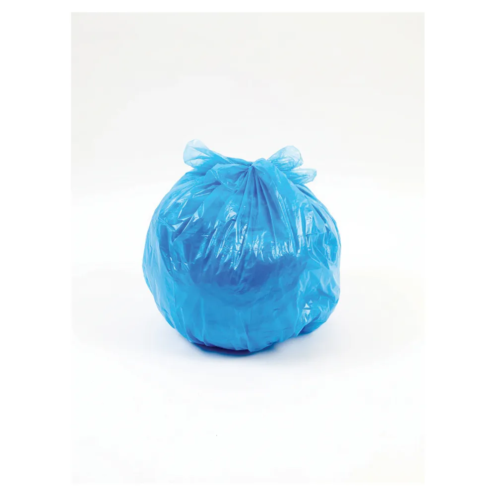 Мешки для мусора, 35 л, с ушками, синие, рулон 30 шт., ПНД, 10,5 мкм, 50х64 см, PACLAN "Multitop"