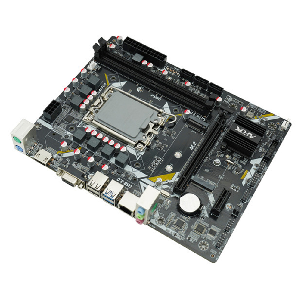 Материнская плата mATX Afox IH610D4-MA5-V4