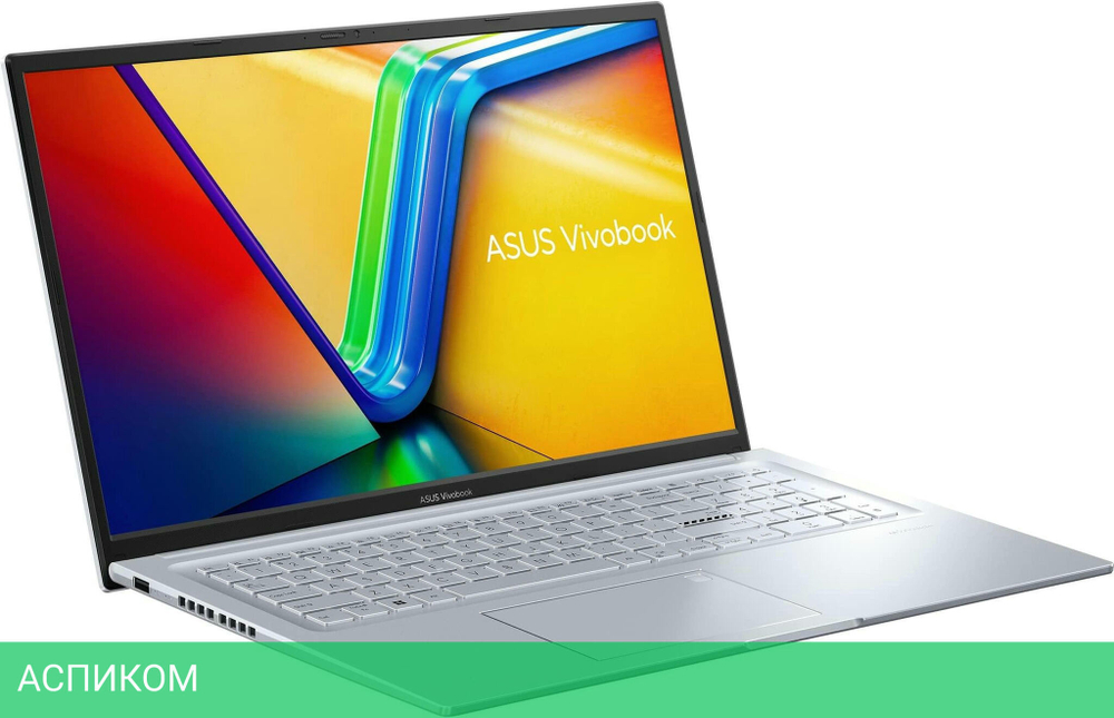 Ноутбук ASUS Vivobook 17X M3704YA-AU161 Cool Silver (90NB1191-M006W0)