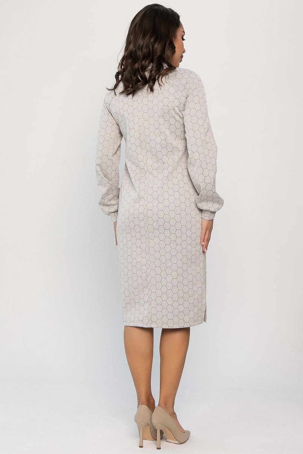 Платье Изящный образ (бежевое) П13750-19М LT Collection