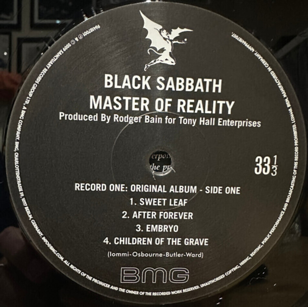 Black Sabbath / Master Of Reality (Deluxe Edition)(2LP)