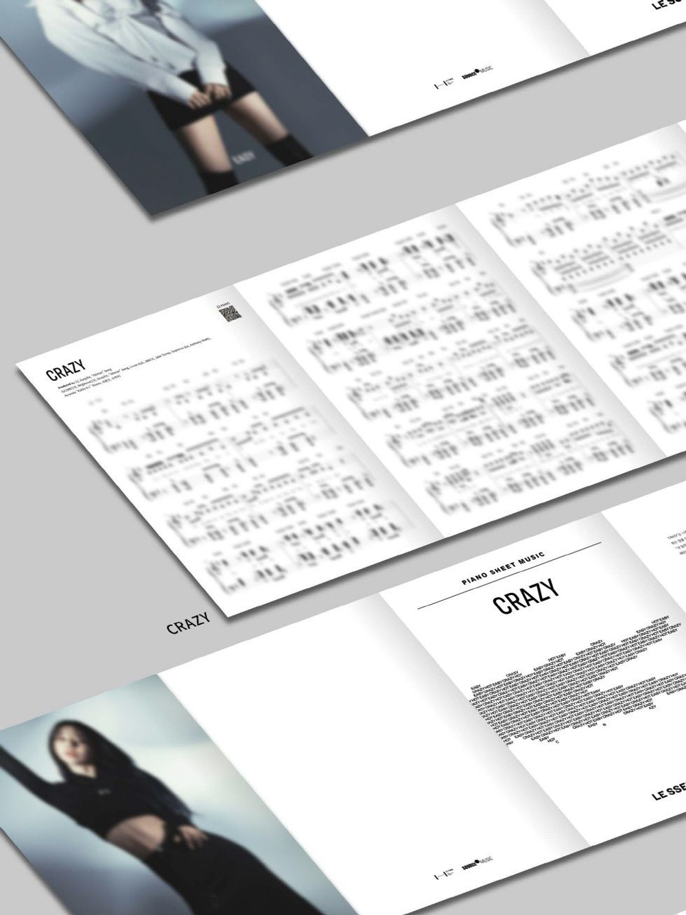 публикация LE SSERAFIM - PIANO SHEET MUSIC PACKAGE