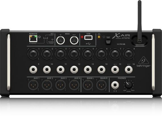 Behringer XR16 - цифровой рэковый микшерный пульт