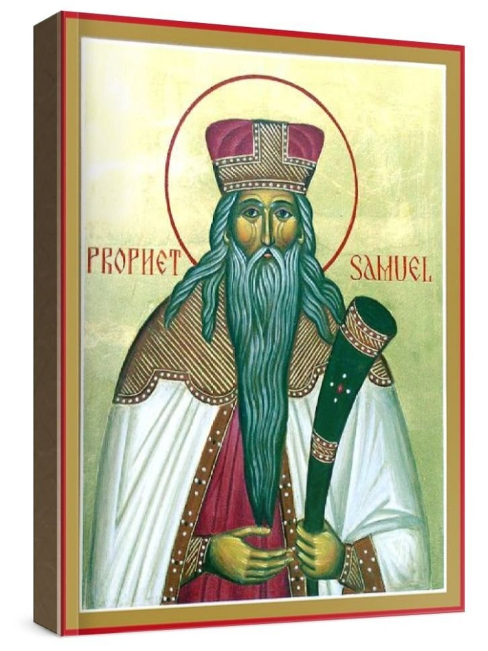 Самуил, пророк (рукописная икона)