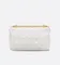 Сумка Dior Caro, модель большого формата кремовый