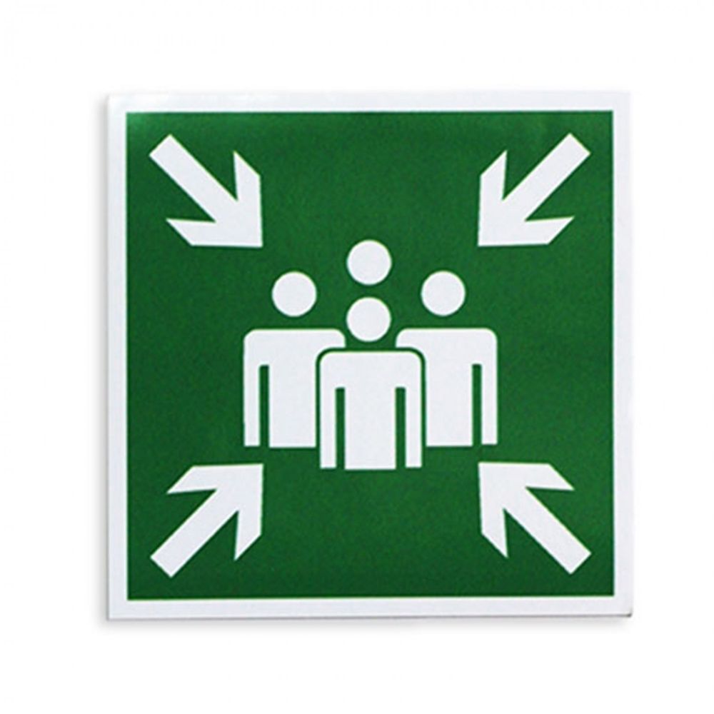 Информационная наклейка 10,0 см x 10,0 см, "Пунк (место) сбора" Информационная наклейка 10,0 см x 10,0 см, "Пунк (место) сбора"