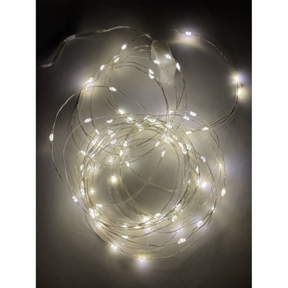 ENIN -10NW ЭРА Гирлянда LED Нить 10 м теплый свет 220V | Гирлянды