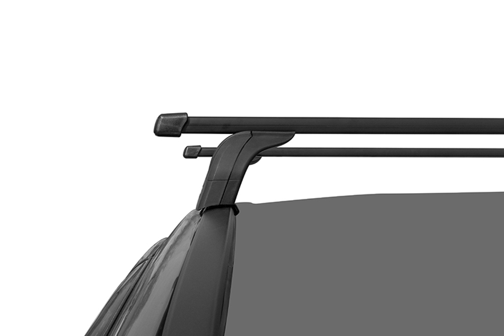 Багажная система LUX с дугами 1,2м прямоугольными в пластике для Suzuki Grand Vitara III 2005-2014