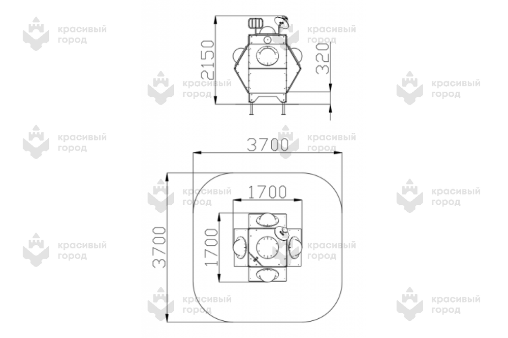 Домик Спускаемый модуль