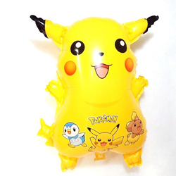 Шар (65*52 см) Фигура покемон Пикачу пакетный, 1 шт. Г157 Г163