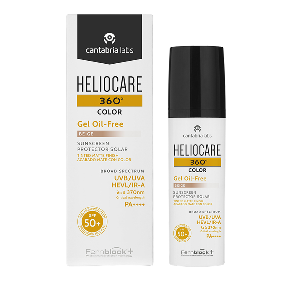 CANTABRIA LABS HELIOCARE 360º Color Gel Oil-Free Beige Sunscreen SPF 50