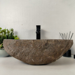 Раковина из речного камня RS-65036 51*35*16 0857
