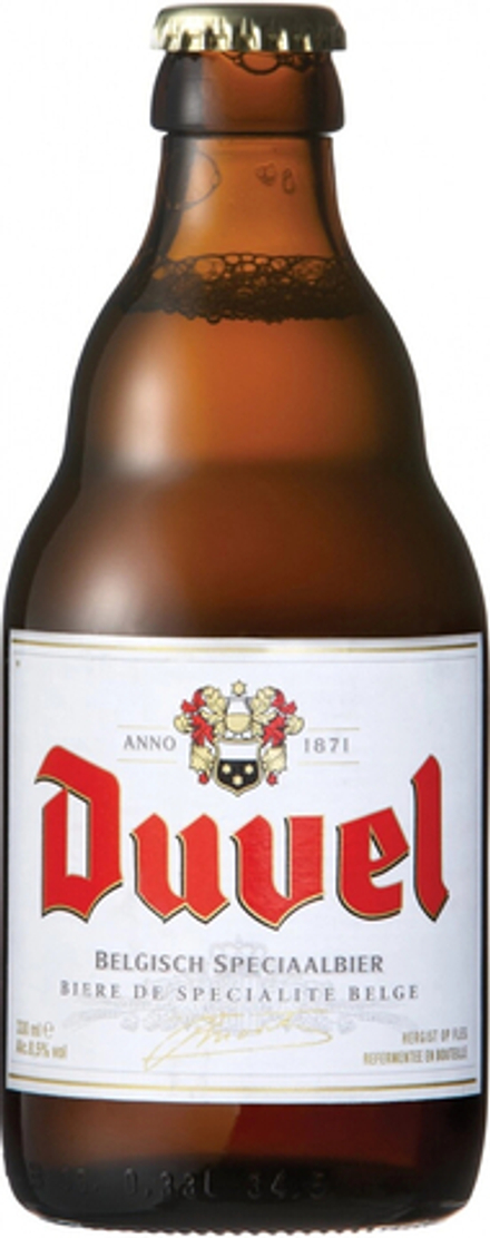 Пиво Дювель / Duvel 0.33 - стекло
