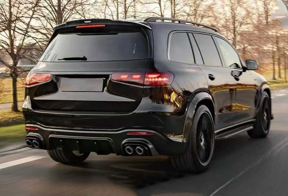 Спойлер для Mercedes-Benz GLS X167 W167 2021+ Мерседес ГЛС Аэродинамический обвес