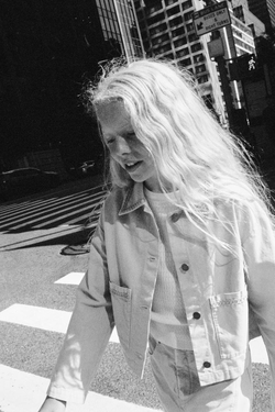 ZARA КУРТКА-РУБАШКА С ВЫШИВКОЙ, СВЕТЛО-БЕЖЕВЫЙ