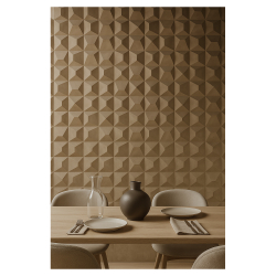 3D PU MOSAIC Cement grey