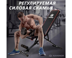 Скамья силовая универсальная DFC B-ADVENOR