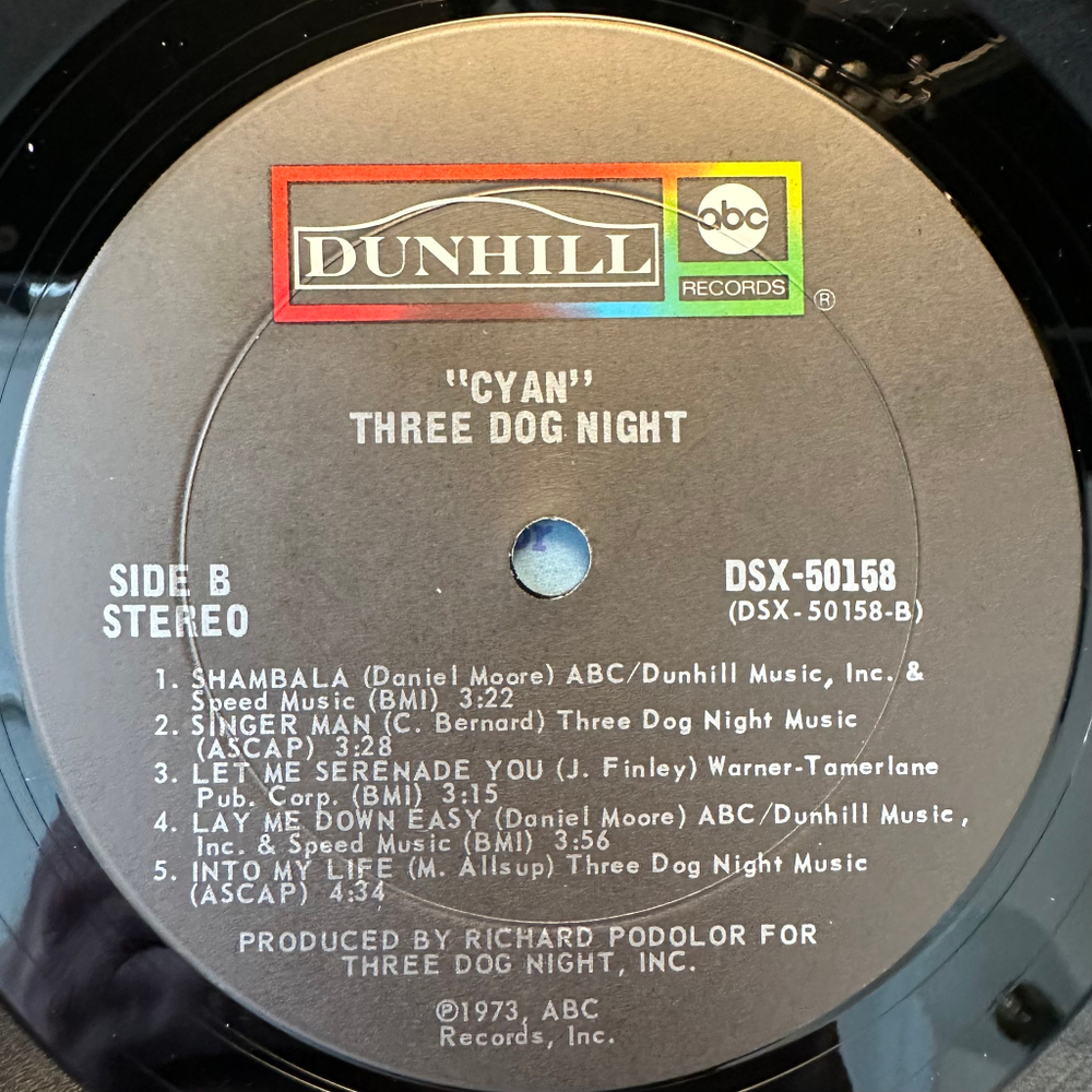 Three Dog Night - Cyan (США 1973г.)