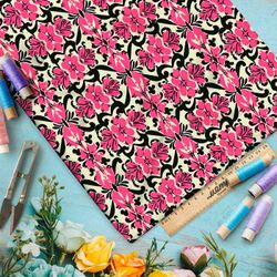 Ткань премиум таффета розовый зефир