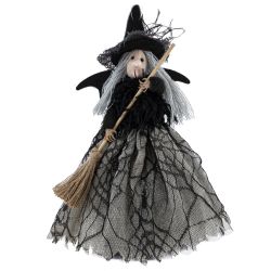 GAEM Изделие декоративное подвесное "Баба Яга", L17 W11 H28 см, 4в.