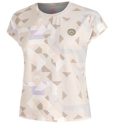 Женская теннисная футболка Bidi Badu Paris 2025 Capsleeve