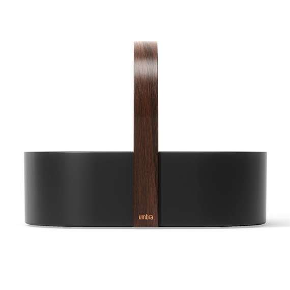 Органайзер bellwood caddy, 30х23 см, черный/орех