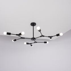 Люстра На Штанге Late D103 Black By Imperiumloft