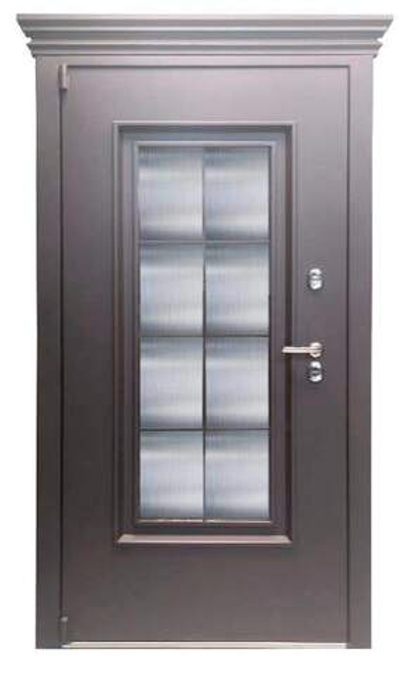 Дверь входная Грань АНГЛИЯ 1 муар 8019 БЕЗ Капители