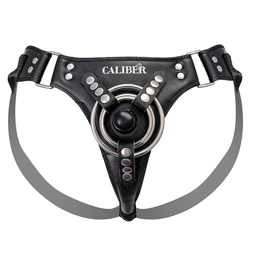 Черные трусики для страпона ToyFa RealStick Caliber Strap-On 983052