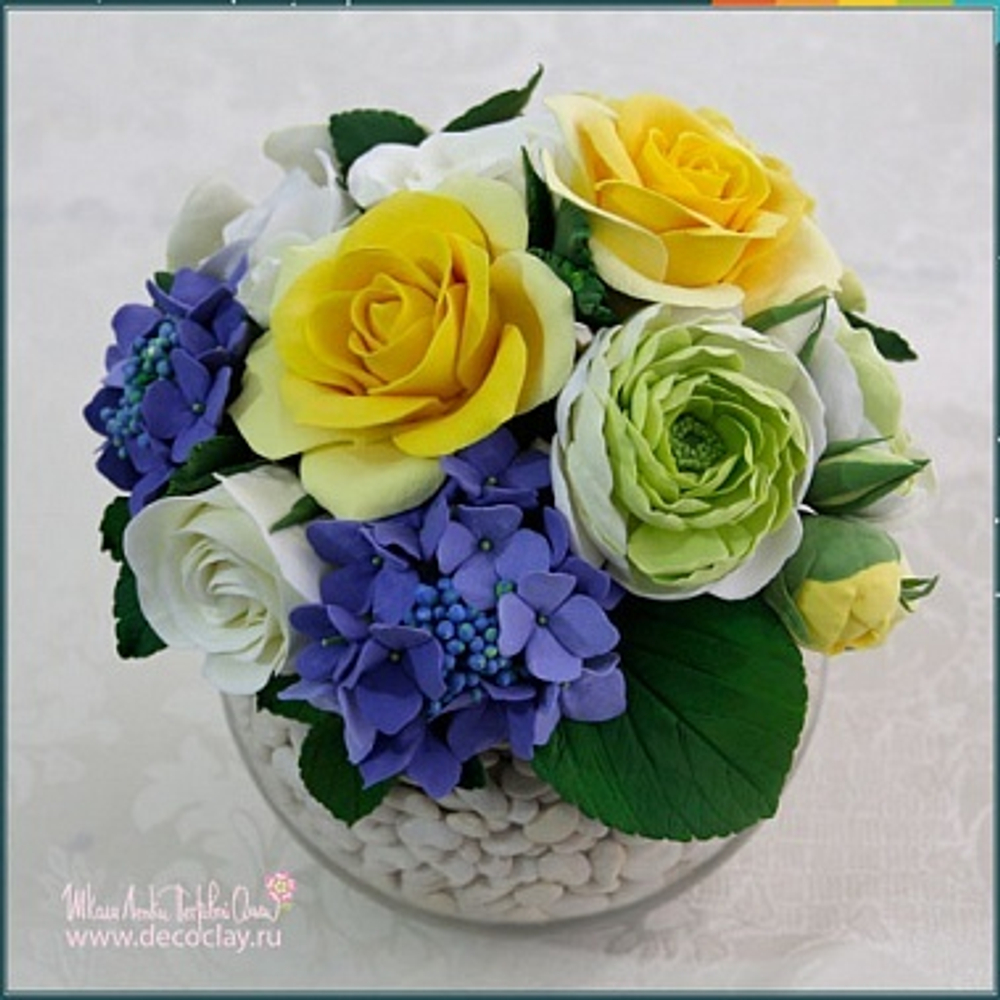 Глина цветная CLAYCRAFT by DECO™ (Синяя)