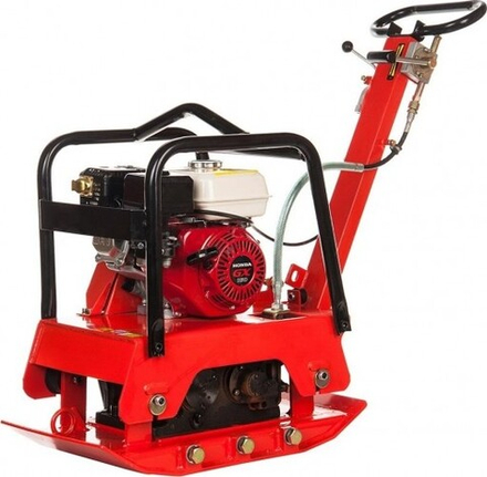 Виброплита DIAM VMR-160/5,5H бензиновый двигатель HONDA, реверсивная 630035