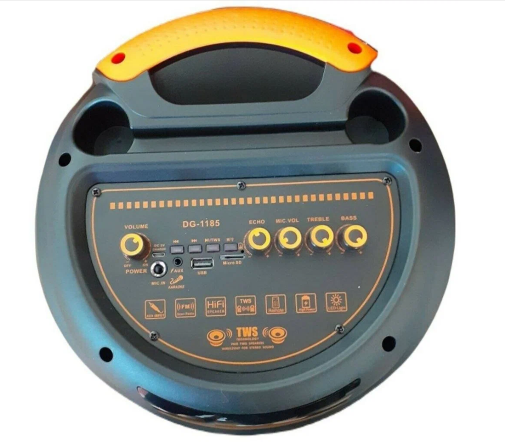 Колонка DIGIVOLT DG-1185 8"/3000W Караоке