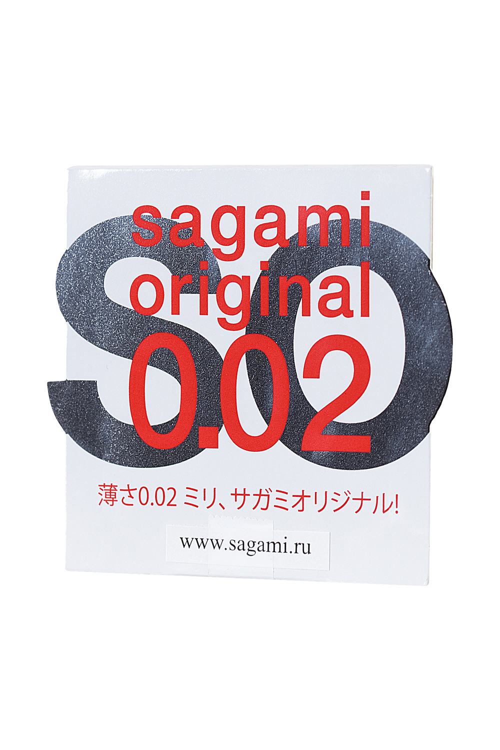 Презервативы полиуретан Sagami Original 0.02 ультратонкие 1шт